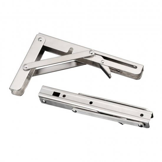 2pcs Stainless Steel Folding Stand Table Bracket Shelf Bench 200kg Load Heavy bracket for Wall Shelf Bracket 2pcs Stainless Steel Folding Stand Table Bracket Shelf Bench 200kg Load Heavy bracket for Wall Shelf Bracket