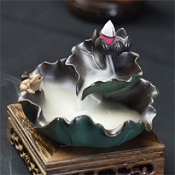 JETEVEN 110 200 290PCS Mixed Scents Incense Cone Multicolor Backflow Incense Aromatherapy