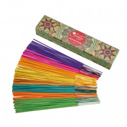JETEVEN 120PCS Mixed Scents Incense 8 Multicolor Backflow Incense Aromatherapy